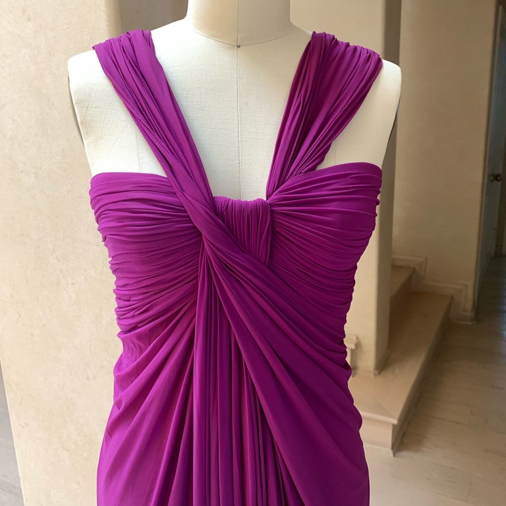 Donna Karan Draped Gown